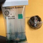 Heroin in a bag