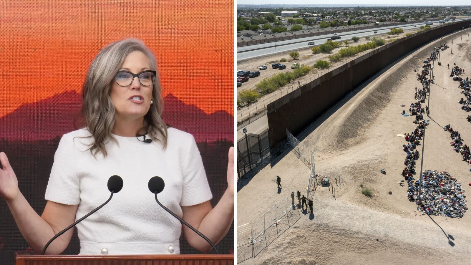 border security funding arizona governor katie hobbs