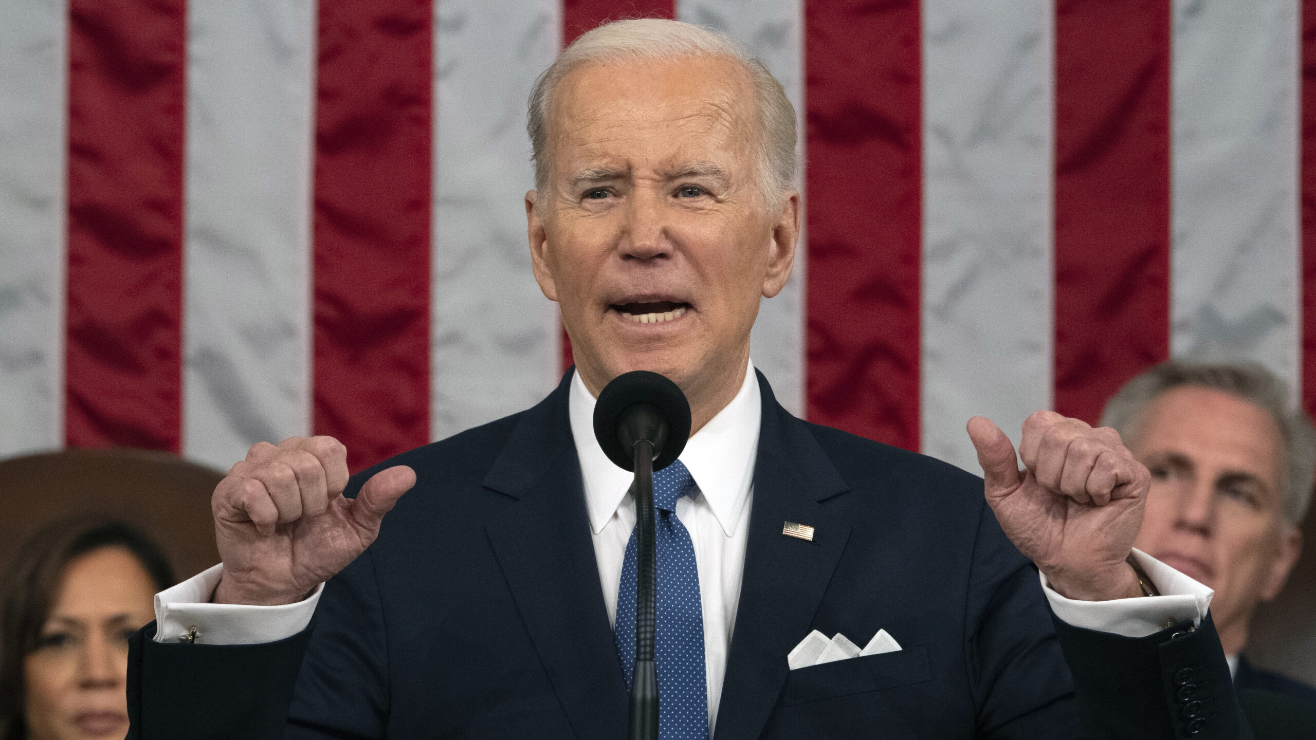 Biden uses feisty State of the Union to contrast with Trump, sell voters on a second term