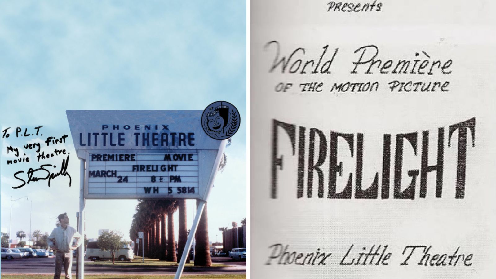 Phoenix Little Theater where Steven Spielberg premiered first film...