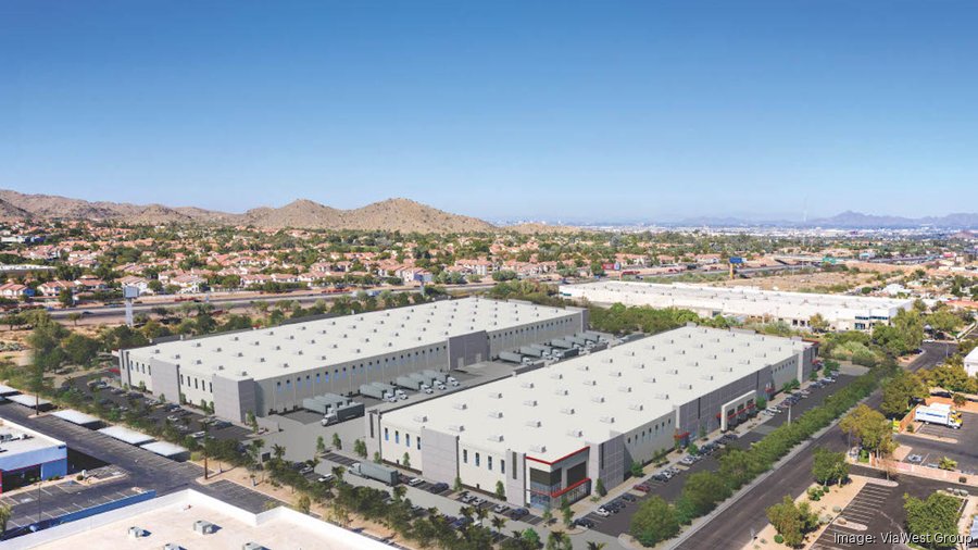 A conceptual rendering of the Sight Logistics Park that's being developed in Tempe. (Colliers Photo...