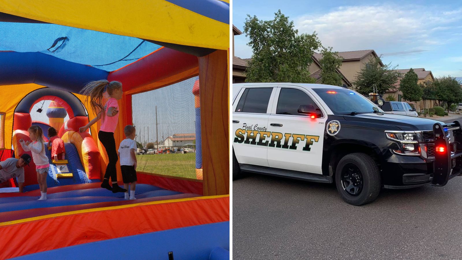Bounce house flies into air: 1 child dead, another hospitalized...