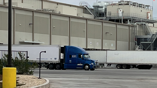 J&J Snack Foods distribution center...