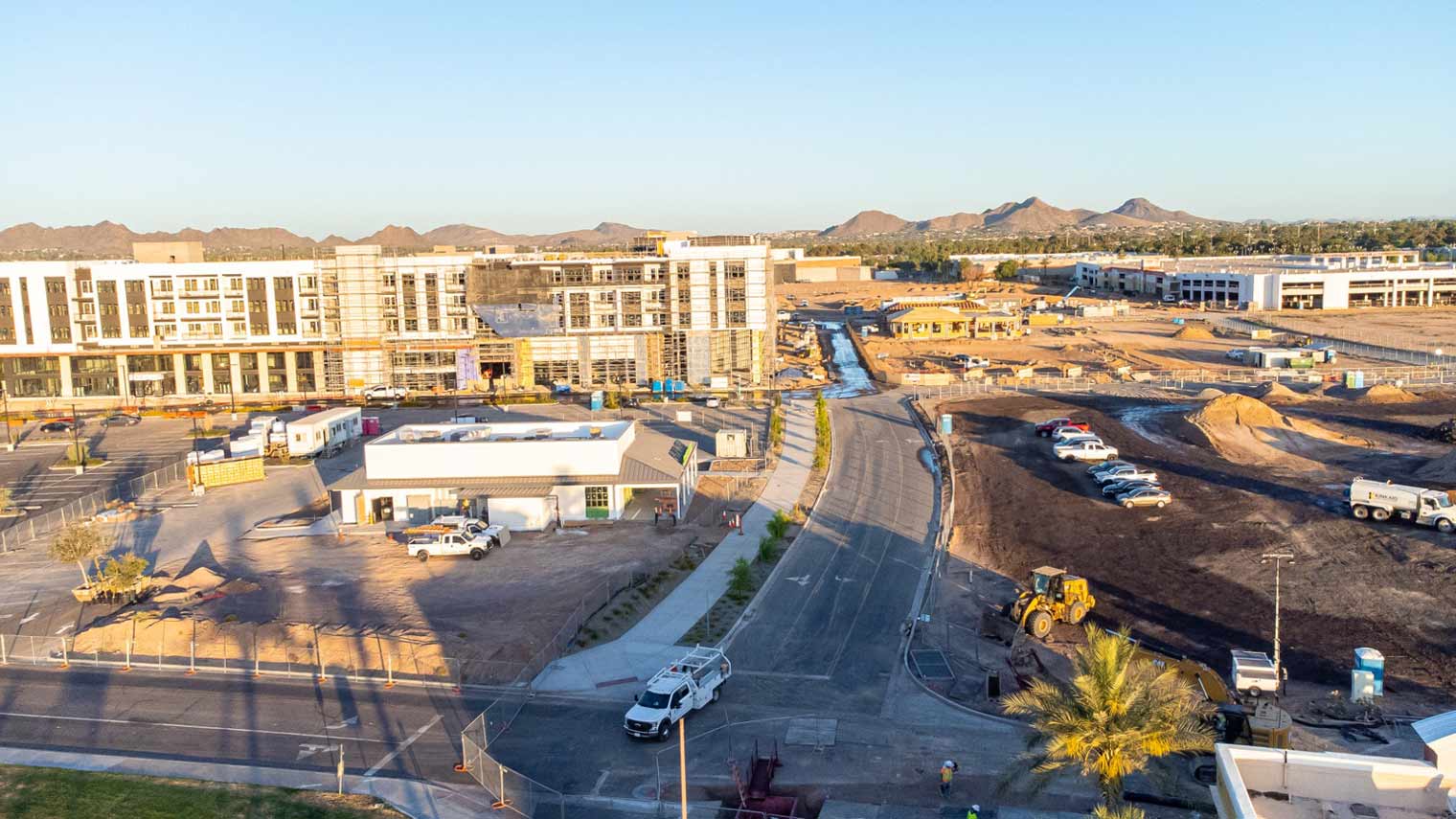 PV is under construction at the site of the former Paradise Valley Mall in Phoenix....