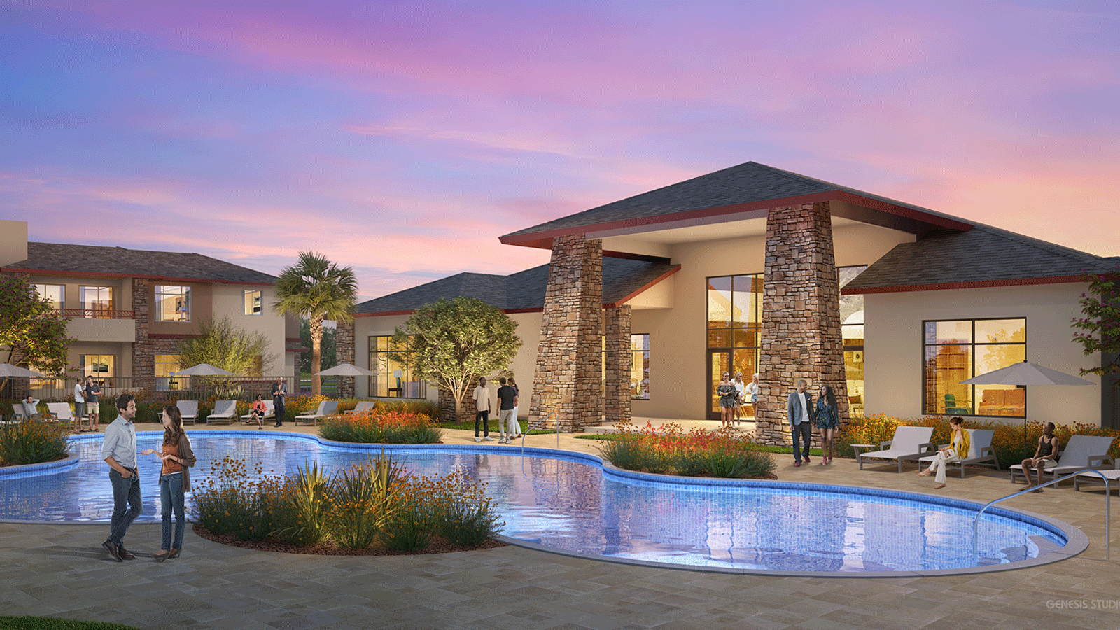 A new luxury apartment complex is set to open in the Vistancia neighborhood of Peoria....