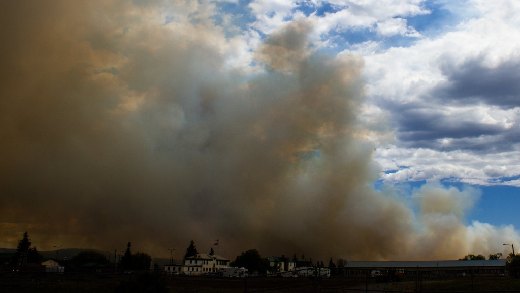 The Bravo Fire was burning near Flagstaff on June 6, 2024. (Coconino NF Photo)...