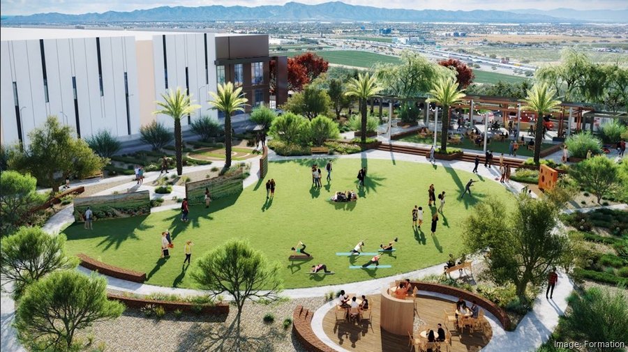 Construction has started on a new $100 million business park called Formation Park 10 on a large si...