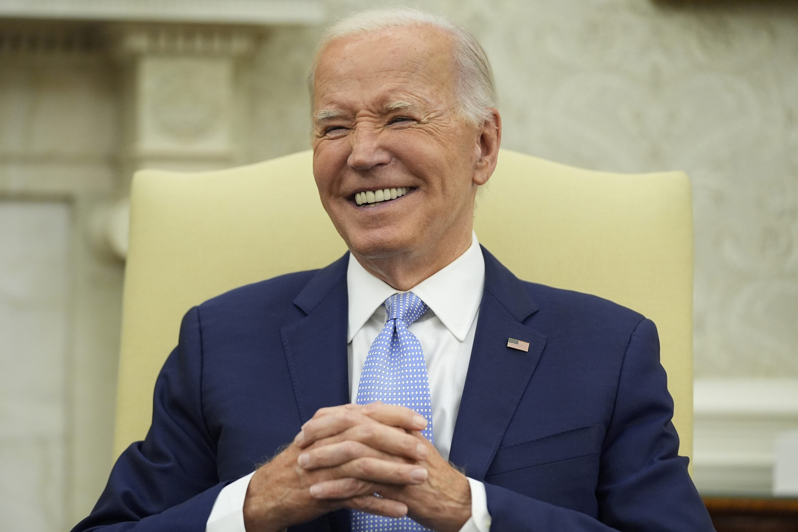 The Latest Biden news conference is key event as he faces calls to