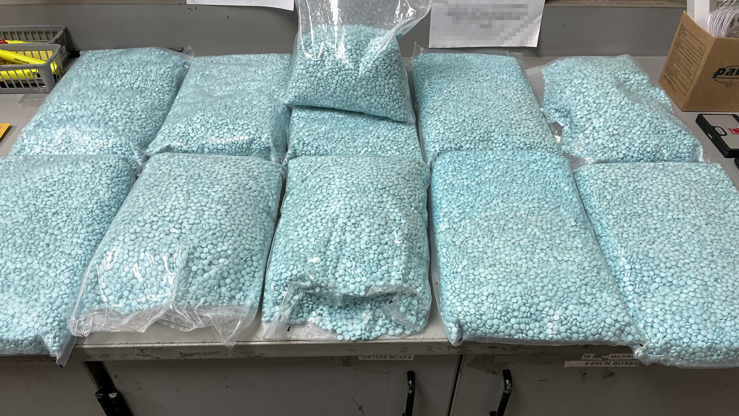 Driver arrested after seizing over 50 pounds of fentanyl