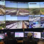 Officials with the Arizona Department of Transportation Traffic Operations Center monitor Valley freeways to ensure drivers are safe. (Serena O'Sullivan/KTAR News Photo)