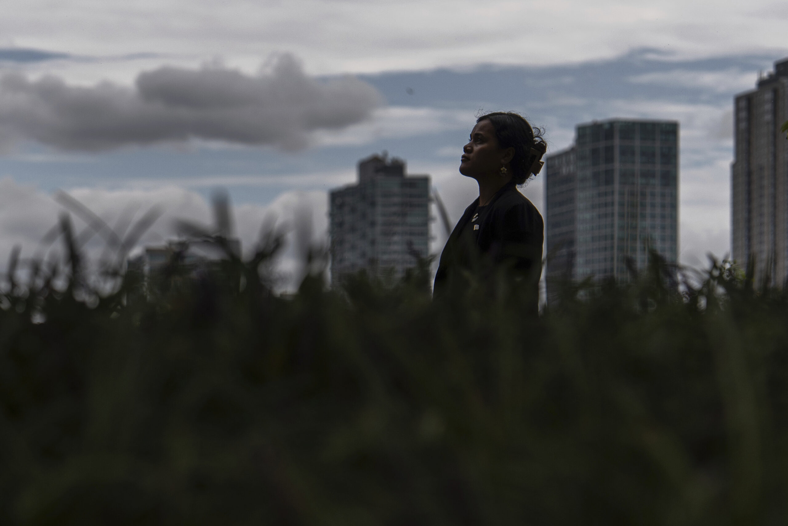 Grace Malie poses for a photo Monday, Sept. 23, 2024, at the United Nations headquarters. (AP Photo...