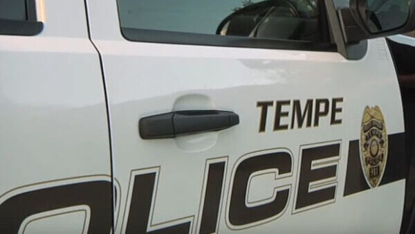 Tempe Police vehicle...