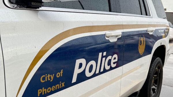 Phoenix police vehicle...