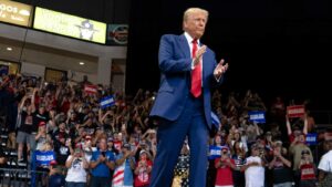 Former President Donald Trump announces campaign rally at ASU arena in Tempe