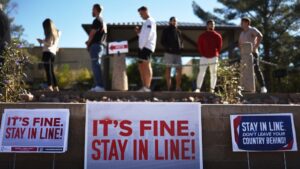 Arizona Gov. Katie Hobbs maintains opposition to changing state's early voting laws