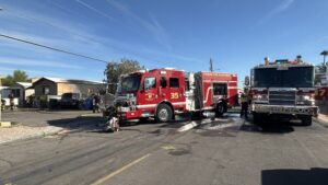 2 dead after fatal mobile home fire in Phoenix