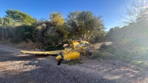 Plane crashes into orange grove shortly after takeoff at Falcon Field in Mesa