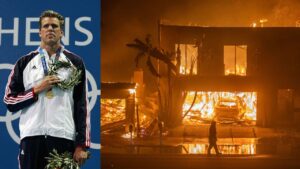 Olympic medalist Gary Hall Jr. from Arizona recounts escape from LA wildfire: ‘It was mayhem’