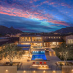 Scottsdale estate night