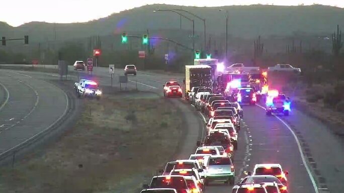 Fort McDowell Road closure...