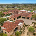 Scottsdale estate aerial