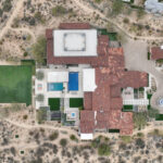 Scottsdale estate overhead