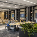 The Esplanade office complex has completed a $45 million renovation to its four-building campus in Phoenix. (Corgan photo)
