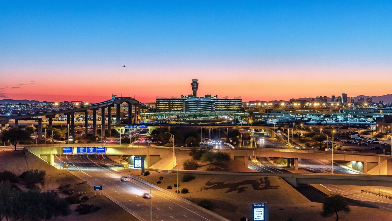 Phoenix Sky Harbor served 52 million passengers in 2024...