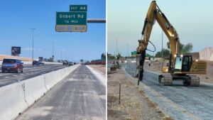 2 Valley on-ramps closing for 2 months as part of freeway improvement projects