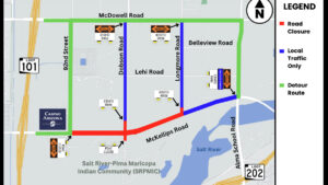 Stretch of McKellips Road to close for 2 months as part of improvement project