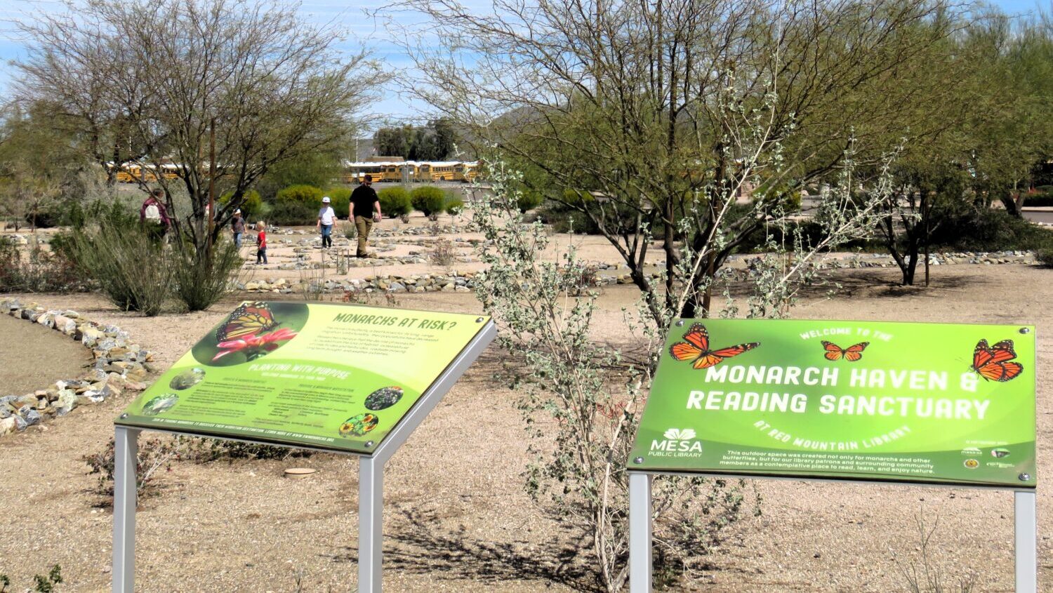 Mesa Mayor Mark Freeman signed the National Wildlife Federations Mayors' Monarch Pledge on Wednesda...