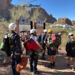 A hiker was airlifted off Camelback Mountain in Phoenix on March 24, 2025. 