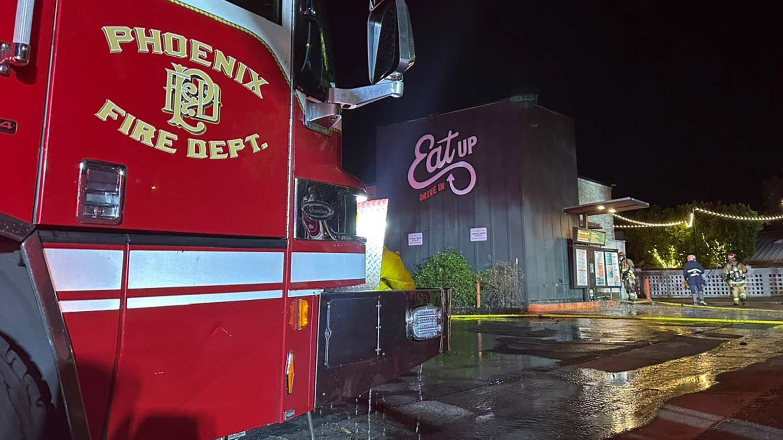 Eat Up Drive In will be closed for the foreseeable future after a fire...