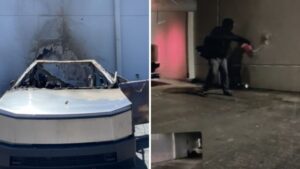 Man accused of torching Cybertruck at East Valley Tesla dealership indicted