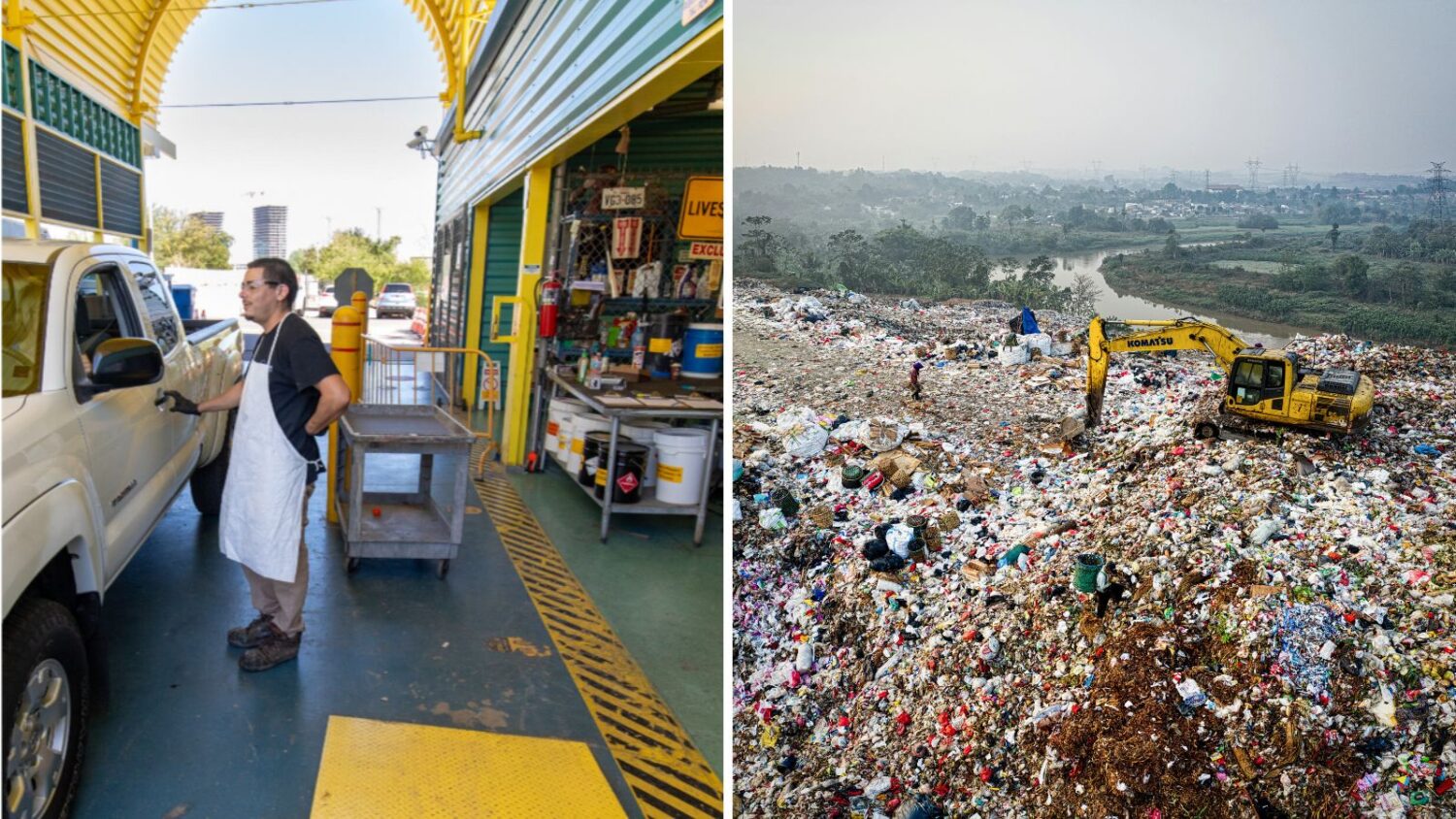 Tempe recycling record number of waste...
