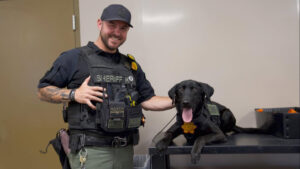 Drug-sniffing dog named Max treated with Narcan after fentanyl exposure at Valley jail