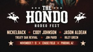 Hondo Rodeo Fest announces concert lineup for return to Chase Field