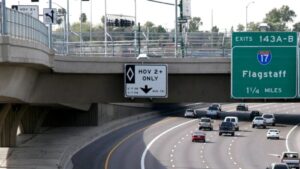Interstate 17 north of Phoenix will soon expand to 3 lanes in both directions