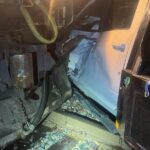 An Arizona man suspected of driving while intoxicated was arrested on Sunday after nearly being struck by an oncoming train in his truck. (Photo by YCSO)