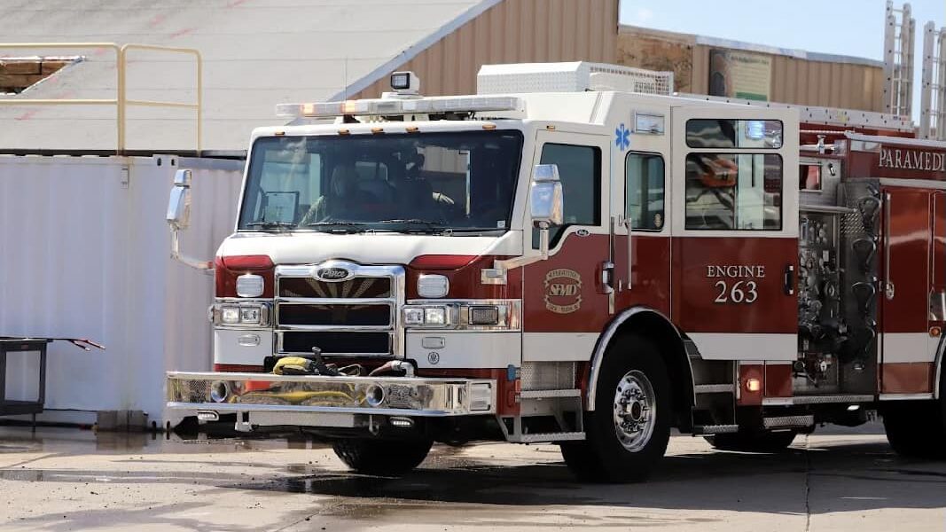 Four children and one adult were hospitalized midday Saturday following a hazmat situation in Apach...