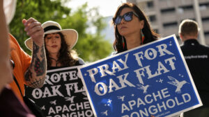 Attorneys get more time to argue over contested copper mine on land sacred to Apaches