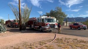 1 person in critical condition following Apache Junction house fire