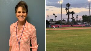 Phoenix high school geometry teacher honored by Bruce and Gaydos