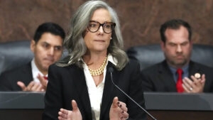 Gov. Katie Hobbs says any partisan state budget will 'meet my veto pen' ahead of deadline