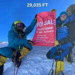 Arizona-based realtor Clayton Wolfe poses during his journey to climb the 7 Summits. (Photo courtesy Clayton Wolfe)