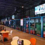 Batting cages at the new Taroko Sports location in Mesa are pictured. (Michael Anthony)