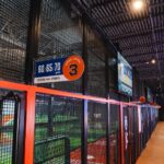 Batting cages at the new Taroko Sports location in Mesa are pictured. (Michael Anthony)