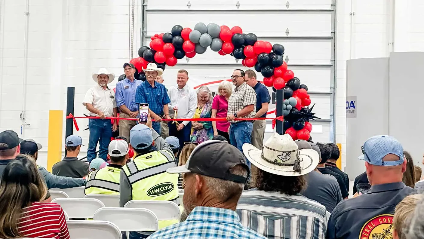 W.W. Clyde & Company held a ribbon cutting last month for its southwest division headquarters in Ap...