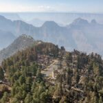 An aerial view of the Grand Canyon Lodge on July 20, 2025, after it was destroyed by the Dragon Bravo Fire. (Inciweb photo)