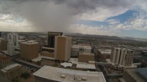 Rain sprinkles the Valley in moisture ahead of potential thunderstorm